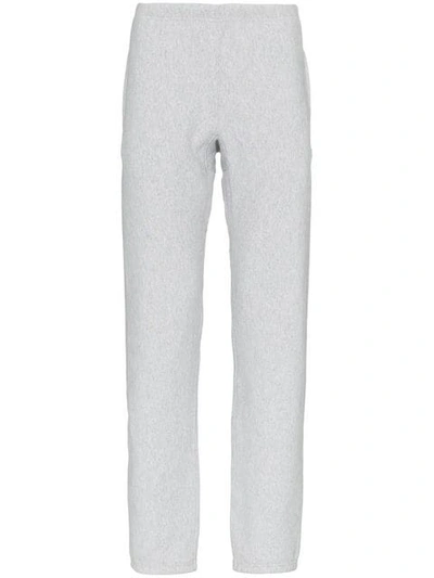 Champion Grey Reverse Weave Terry Cotton Sweat Trousers