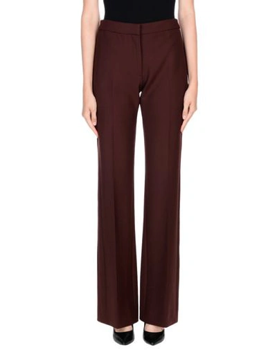 Victoria Victoria Beckham Casual Trousers In Cocoa