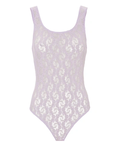 Only Hearts Lilac Lace Bodysuit