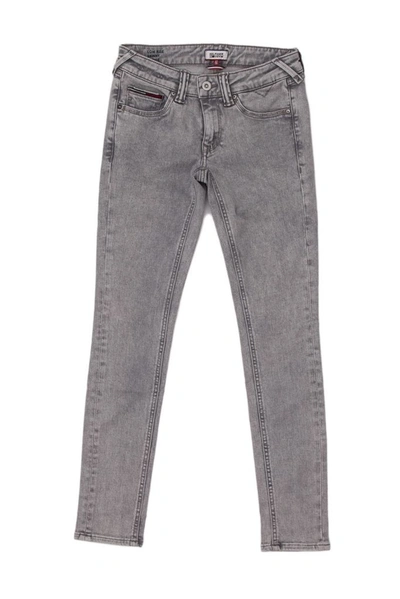 Tommy Hilfiger Women's Grey Cotton Jeans