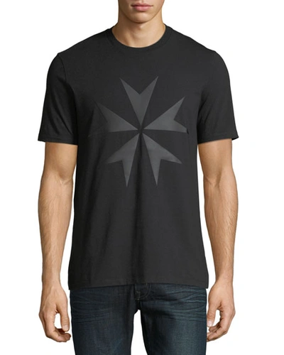 Neil Barrett Men's Military Star Graphic T-shirt