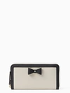Kate Spade Hazel Court Lacey In Black/mousse Frosting
