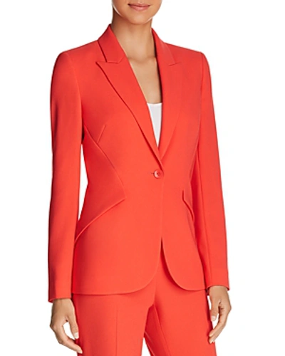 Elie Tahari Allegra Blazer - 100% Exclusive In Parrot Red