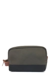 Boarding Pass Hey Handsome Dopp Kit In Army Green