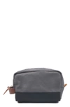 Boarding Pass Hey Handsome Dopp Kit In Grey