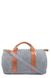 Boarding Pass Voyager Duffle Bag In Charcoal