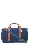 Boarding Pass Voyager Duffle Bag In Midnight Blue