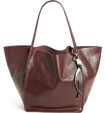 Proenza Schouler Extra Large Leather Tote - Orange In Cordovan