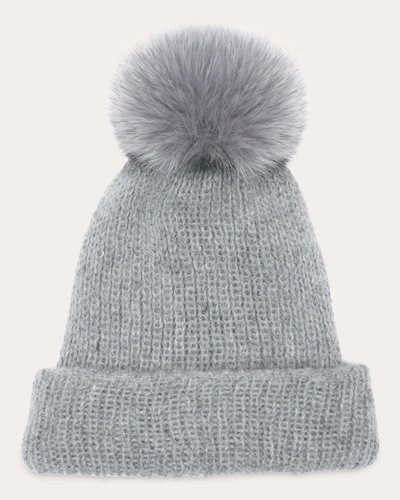 Eugenia Kim Women's Maddox Pom-pom Beanie In Grey