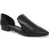 Calvin Klein Edona Loafer Flat In Black Print Leather