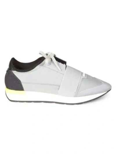 Balenciaga Race Runner Sneakers In Grey