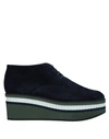 Robert Clergerie Laced Shoes In Dark Blue