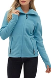 Bench Ninja Asymmetric Fleece Jacket In Arctic