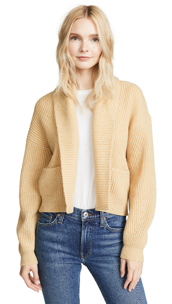 vince cropped cardigan