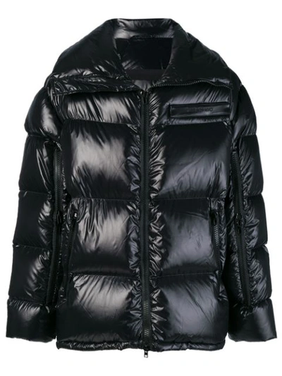 Calvin Klein 205w39nyc Oversized Quilted Shell Down Jacket - Black