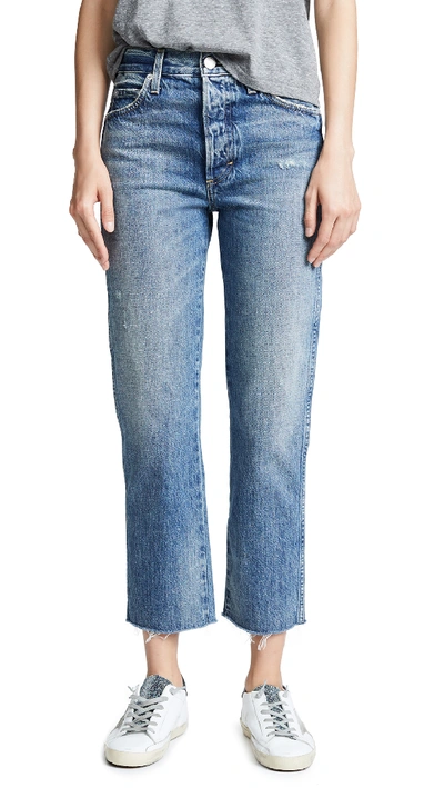 Amo Loverboy Relaxed Jeans In Darling