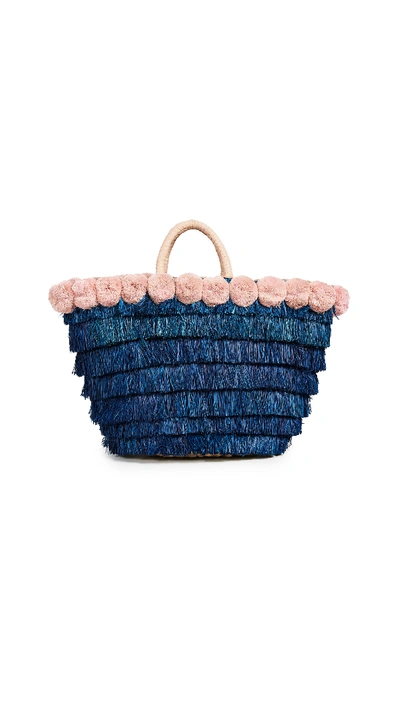 Kayu Lucca Tote In Pink/blue