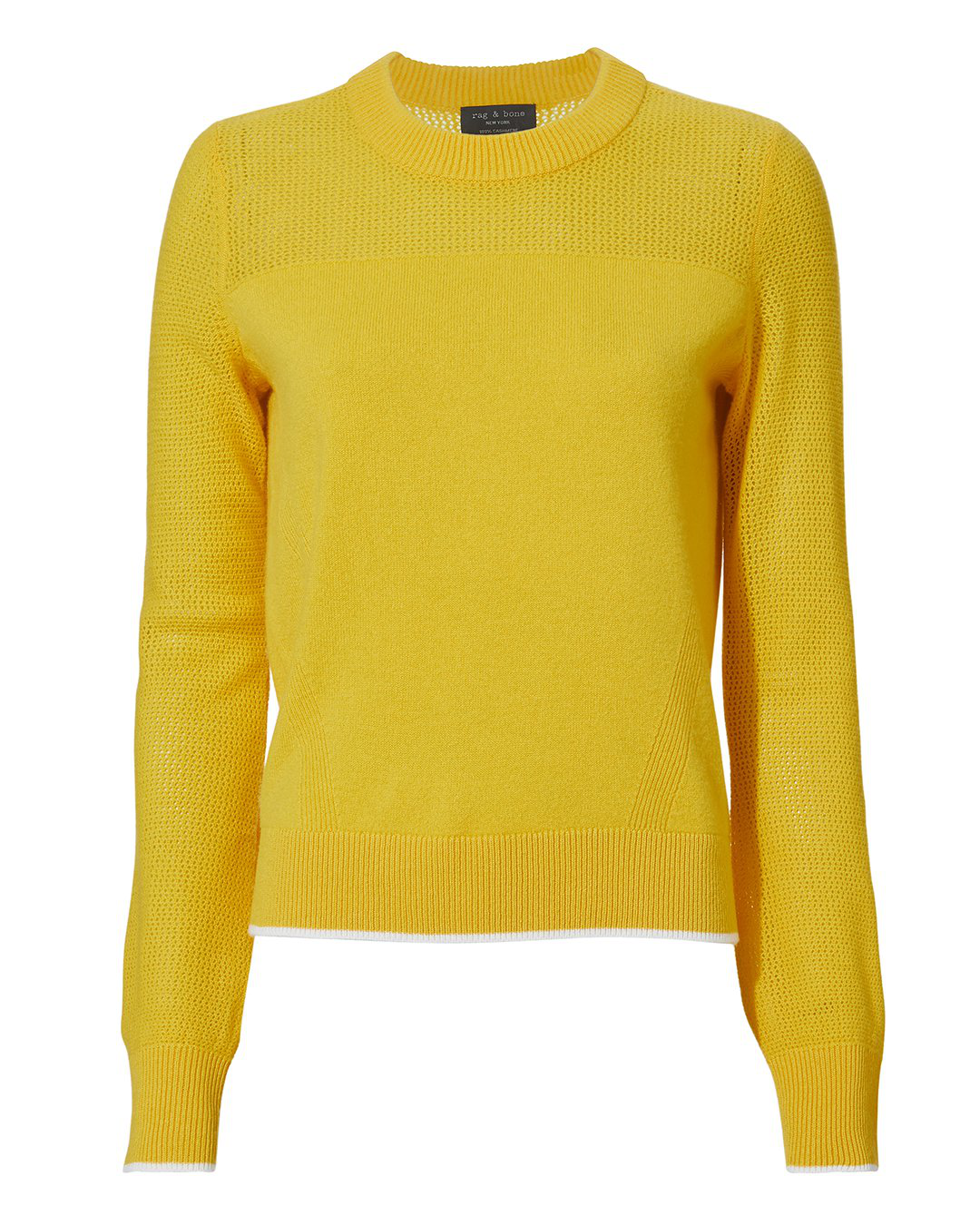 rag and bone yellow sweater