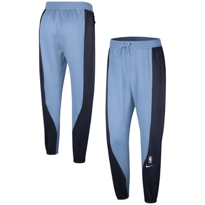 Nike Men's  Navy, Light Blue Memphis Grizzlies 2023/24 Authentic Showtime Pants In Navy,light Blue