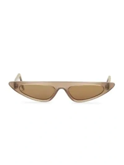 Andy Wolf Florence 53mm Cat Eye Sunglasses In Gold Beige