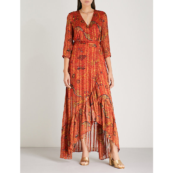 ba&sh wrap dress