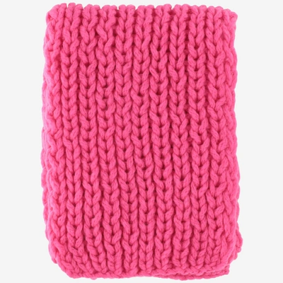 Evyinit Merino Wool Blend Scarf In Fuchsia