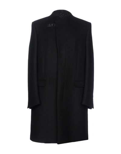 Fendi Coat In Black