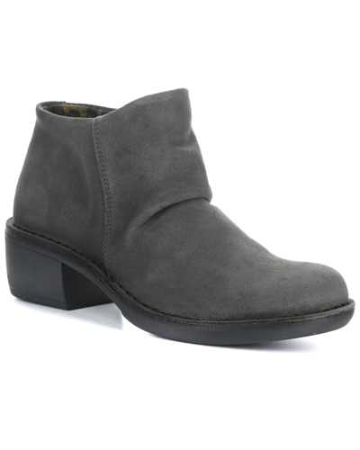 Fly London Merk Suede Boot In Diesel Oil Suede