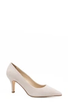 Amalfi By Rangoni Idea Pointed Toe Pump In Dust Cashmere