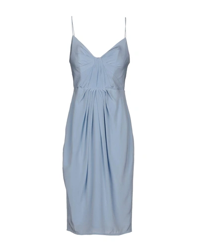 Zimmermann Knee-length Dresses In Sky Blue