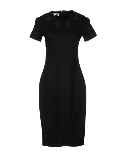 Mcq By Alexander Mcqueen Knee-length Dress In Black