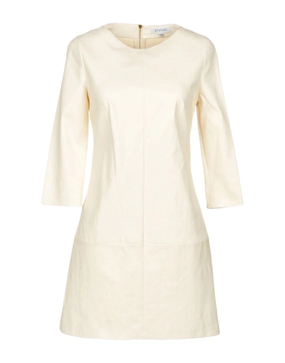 Jitrois Short Dress In Ivory