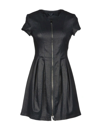 Armani Jeans Denim Dress In Dark Blue