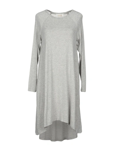 Zimmermann Short Dress In Grey