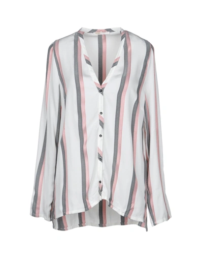 Maje Patterned Shirts & Blouses In Ivory