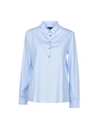 Armani Jeans Shirts In Sky Blue
