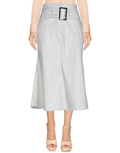 Beaufille Midi Skirts In Ivory