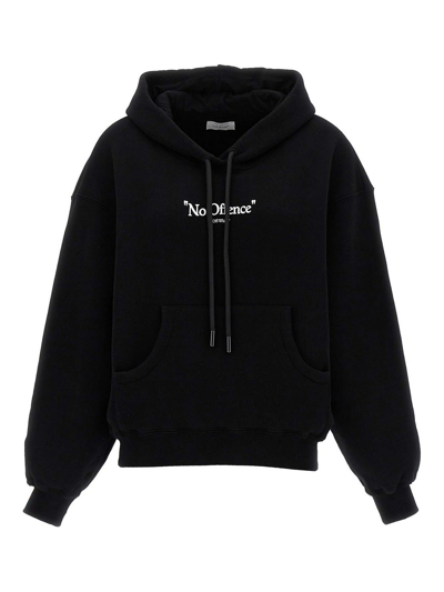 Off-white No Offence Hoodie In Multicolour