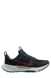 Nike Juniper Trail 2 Running Shoe In Black/ Night Maroon