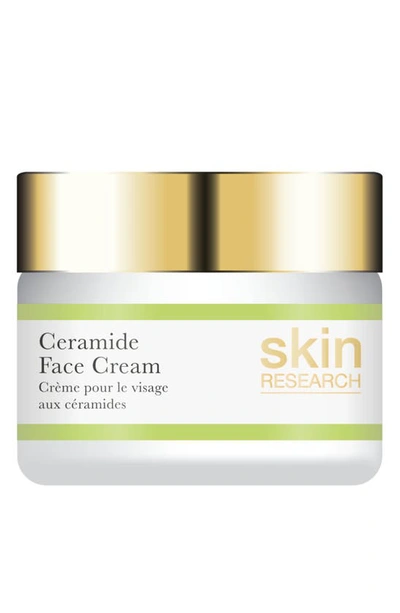 Skin Research Ceramide Face Cream In White