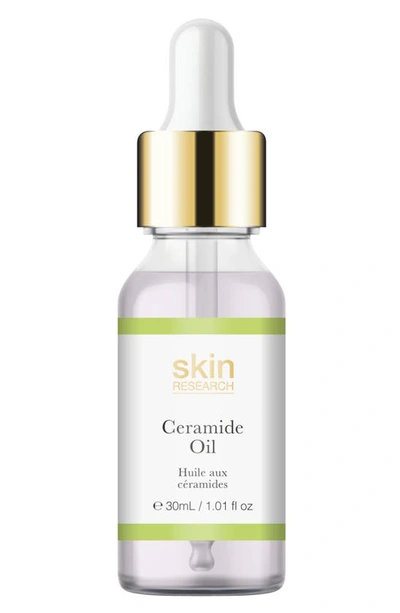 Skin Research Ceramide Oil In White