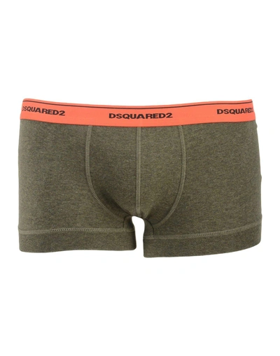 Dsquared2 Boxer In Military Green