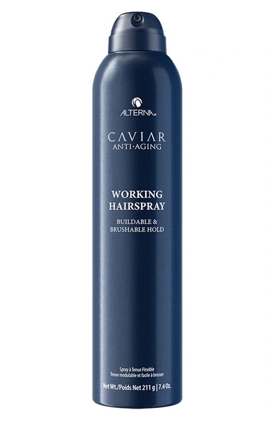 Alterna Caviar Anti-aging Working Hairspray, 7.4 oz In No Color