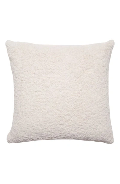 Hommey Essential Fleece Pillow Cover In Marshmallow