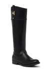 Tommy Hilfiger Shyenne Mid Calf Boot In Blkll