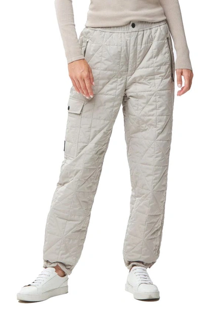 Alp N Rock Cora Water Repellent Quilted Pants In Stone