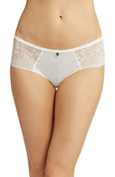 Chantelle Lingerie Lace Hipster Briefs In Ivory