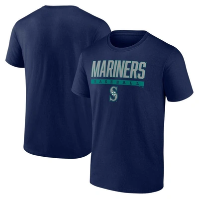 Fanatics Branded Navy Seattle Mariners Power Hit T-shirt