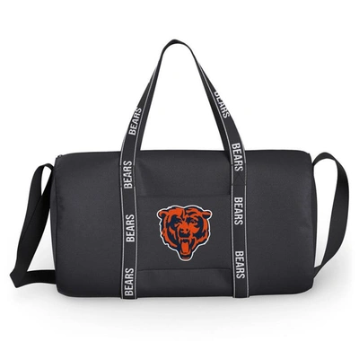 Wear By Erin Andrews Chicago Bears Gym Duffle Bag In Black