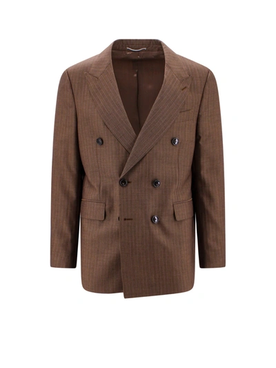 Pt Torino Blazer In Brown